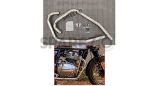 Royal Enfield GT and Interceptor 650cc SS LH-RH Exhaust Header Pipe Polished